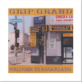 Welcome To Broakland by Grip Grand album cover Posters and Art